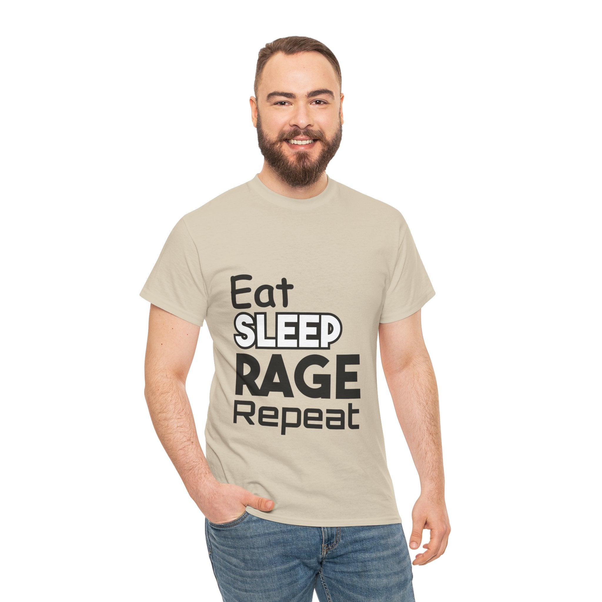 Eat Sleep Rage Repeat Tee