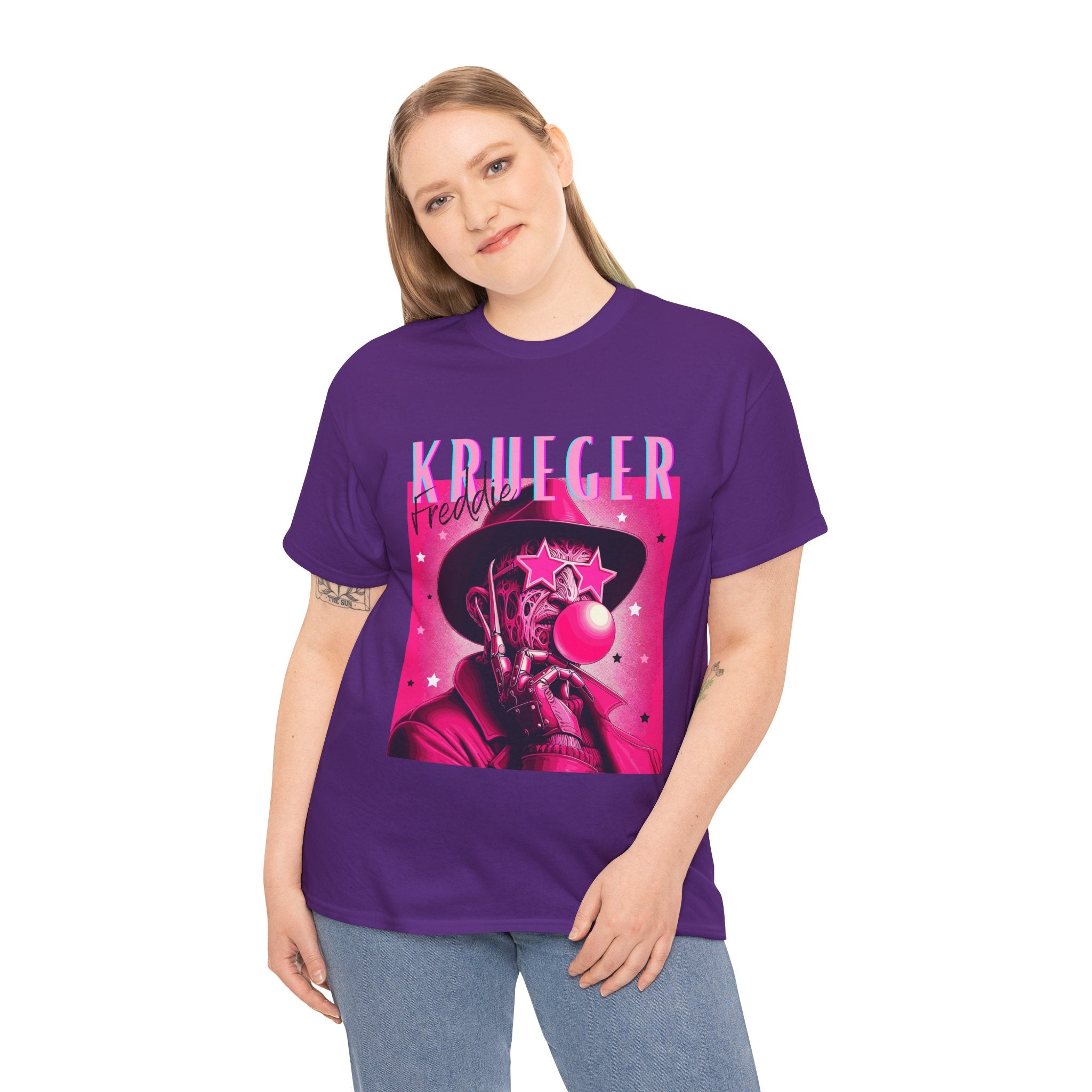Freddie Kruger, Horror Graphic Tee, Unisex Cotton Shirt, Halloween Costume, Horror Movie Gift, Spooky T-Shirt, Horror Fan Apparel