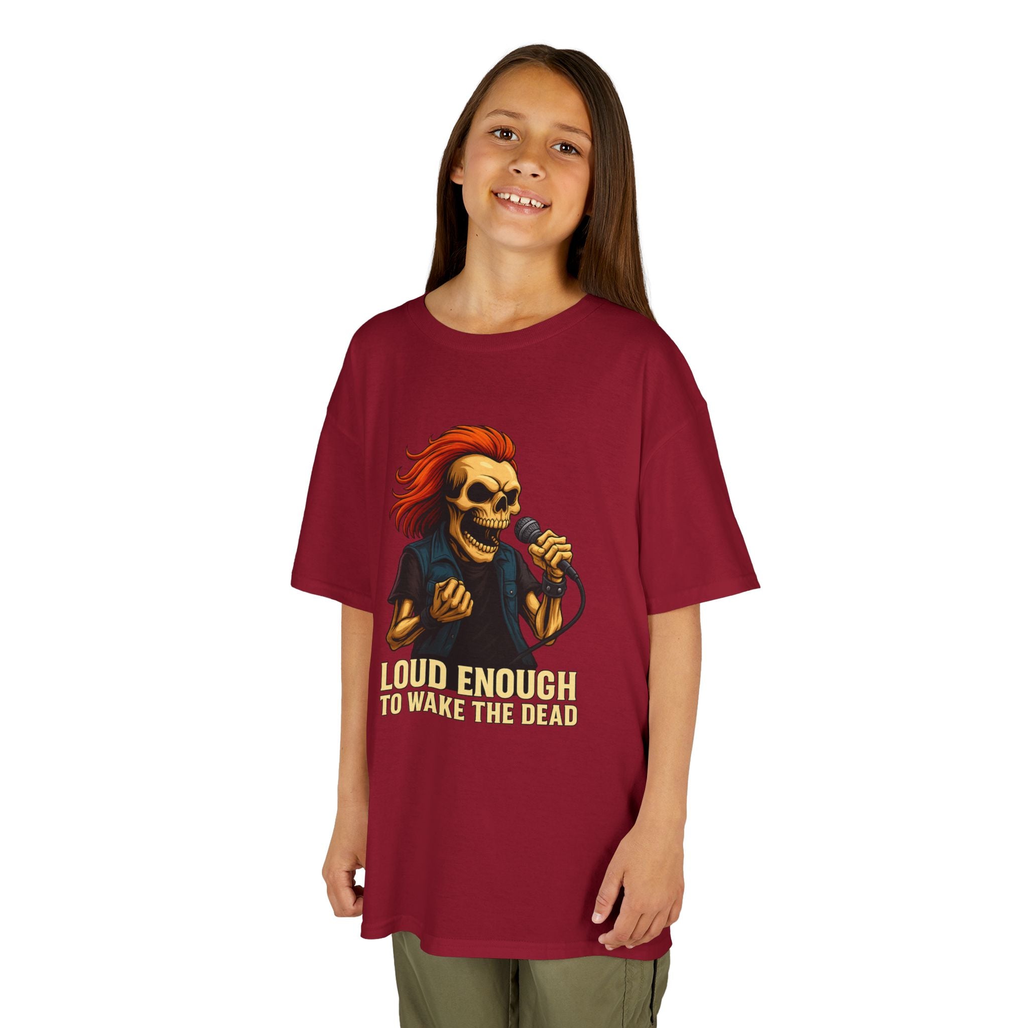 Bone Jams MC Bonez Kids Tee, Loud Enough  to Wake the Dead