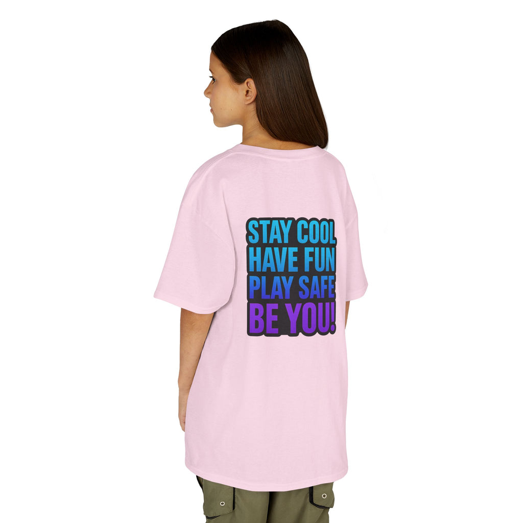 DJ KAT PAWS - Fun Skater Cat Design, Youth Summer T-Shirt, Cool Kids Apparel, Birthday Gift, Trendy Casual Wear