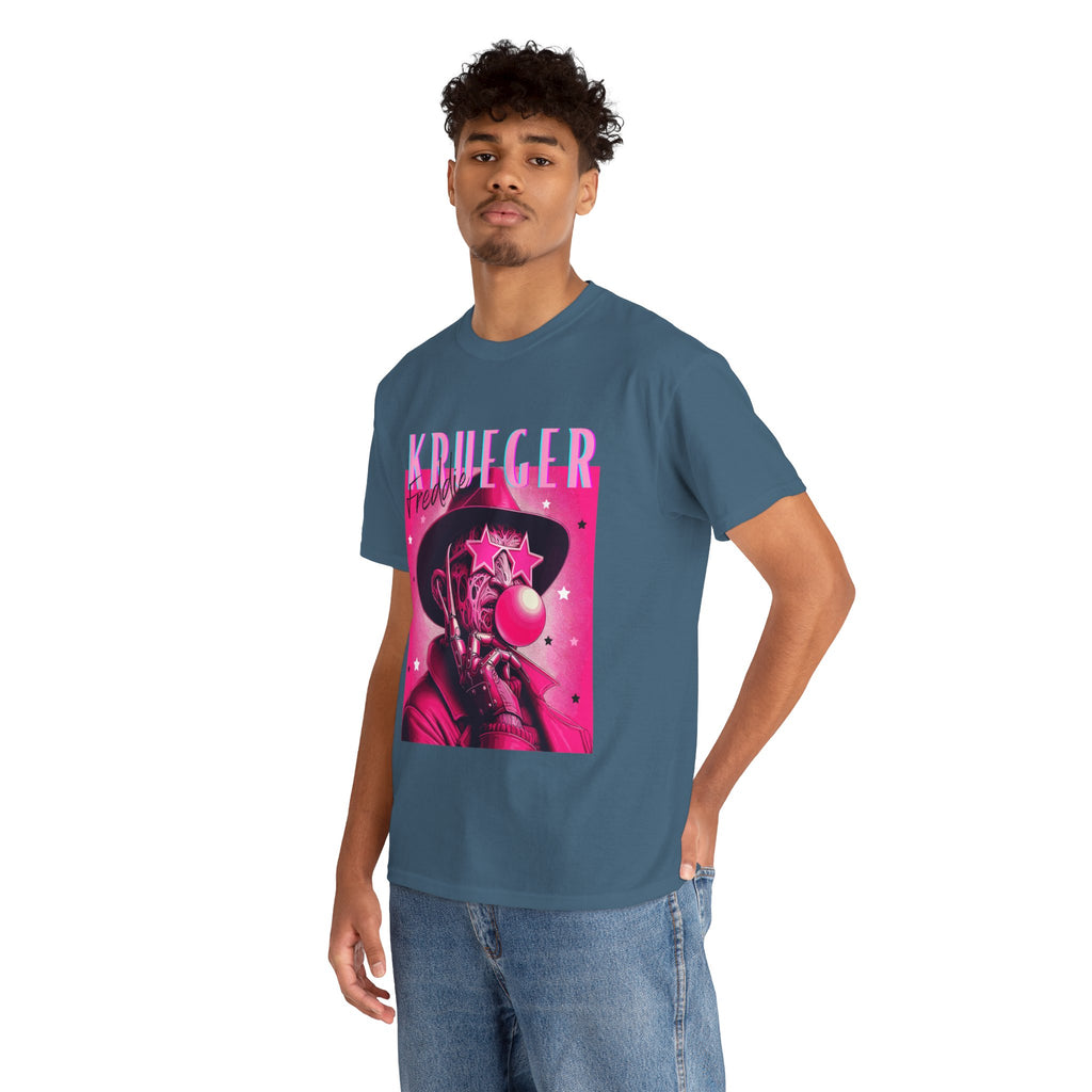 Freddie Kruger, Horror Graphic Tee, Unisex Cotton Shirt, Halloween Costume, Horror Movie Gift, Spooky T-Shirt, Horror Fan Apparel