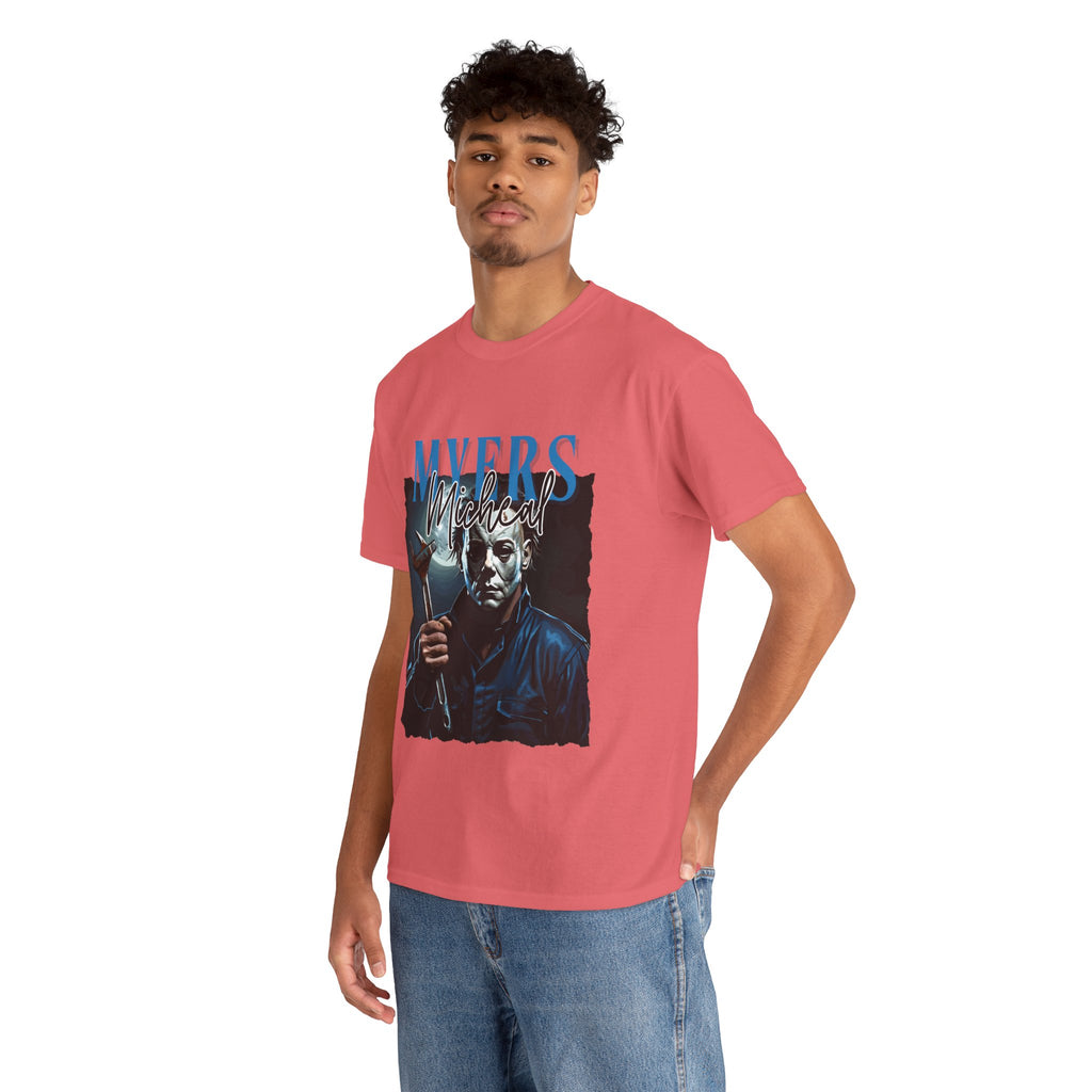 Michael Myers - Horror Graphic Tee, Unisex Cotton Shirt, Halloween Costume, Horror Movie Gift, Spooky T-Shirt, Horror Fan Apparel