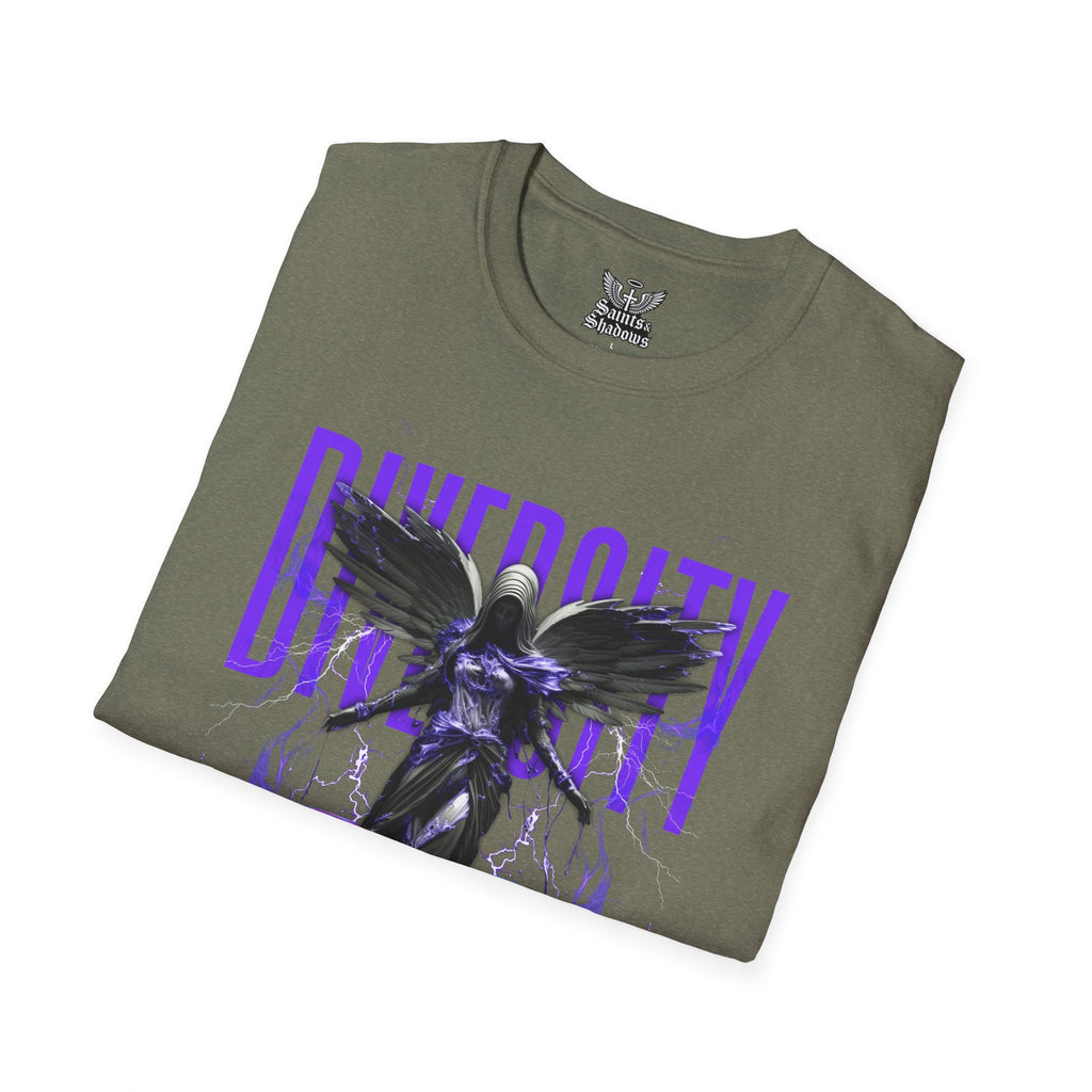 Saints and Shadows - Diversity, Angelic Artwork Unisex Softstyle T-Shirt, Casual Wear